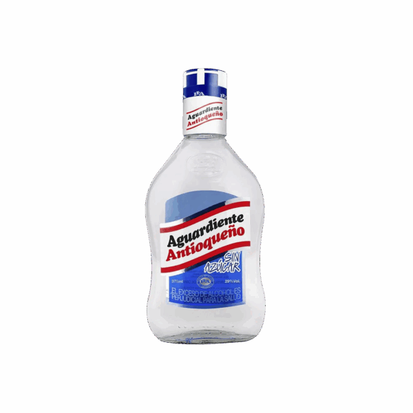 Aguardiente Antioqueño Azul (375ml)