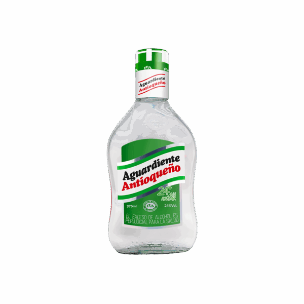 Aguardiente Antioqueño Verde (375ml)