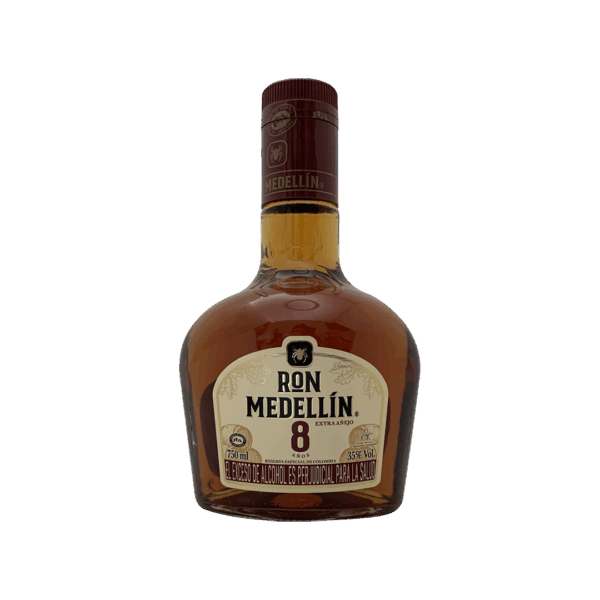 Ron Medellín 8 Años – Extra Añejo (750ml)