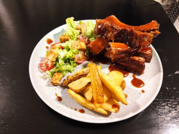 Costillas en Salsa BBQ