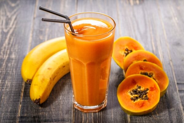 Batido de Papaya y Banano