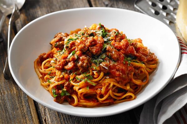 Pastas a la Boloñesa