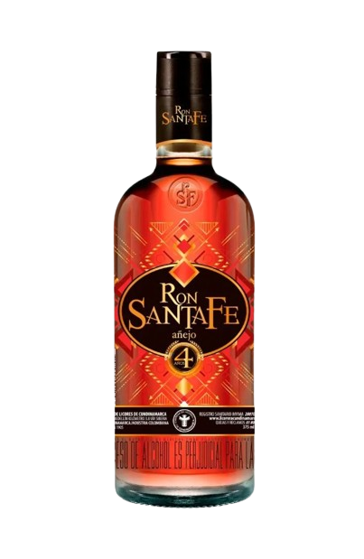 Aguardiente Santa Fe 4 Años